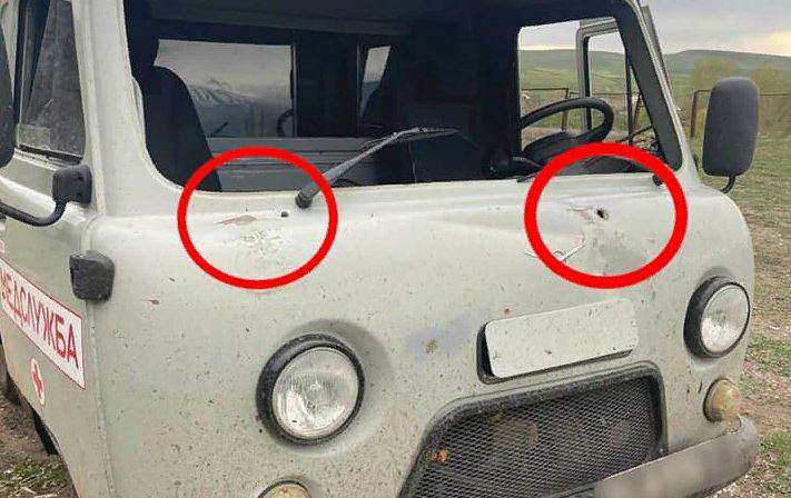 The ambulance was branded and equipped; HRD of RA