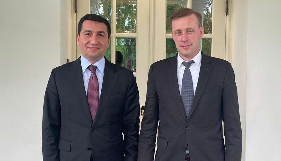 Hajiyev and Biden's advisor discussed issues of Armenian-Azerbaijani settlement