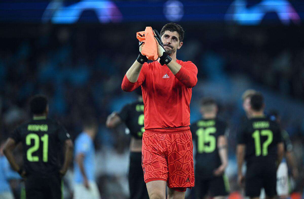 "We were not able to build an offensive game;" Courtois on the game against City