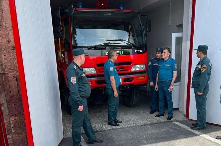 Փրկարար ծառայության տնօրենը շրջայց է կատարել Երևանի թիվ 7 ՀՓՋ-ում