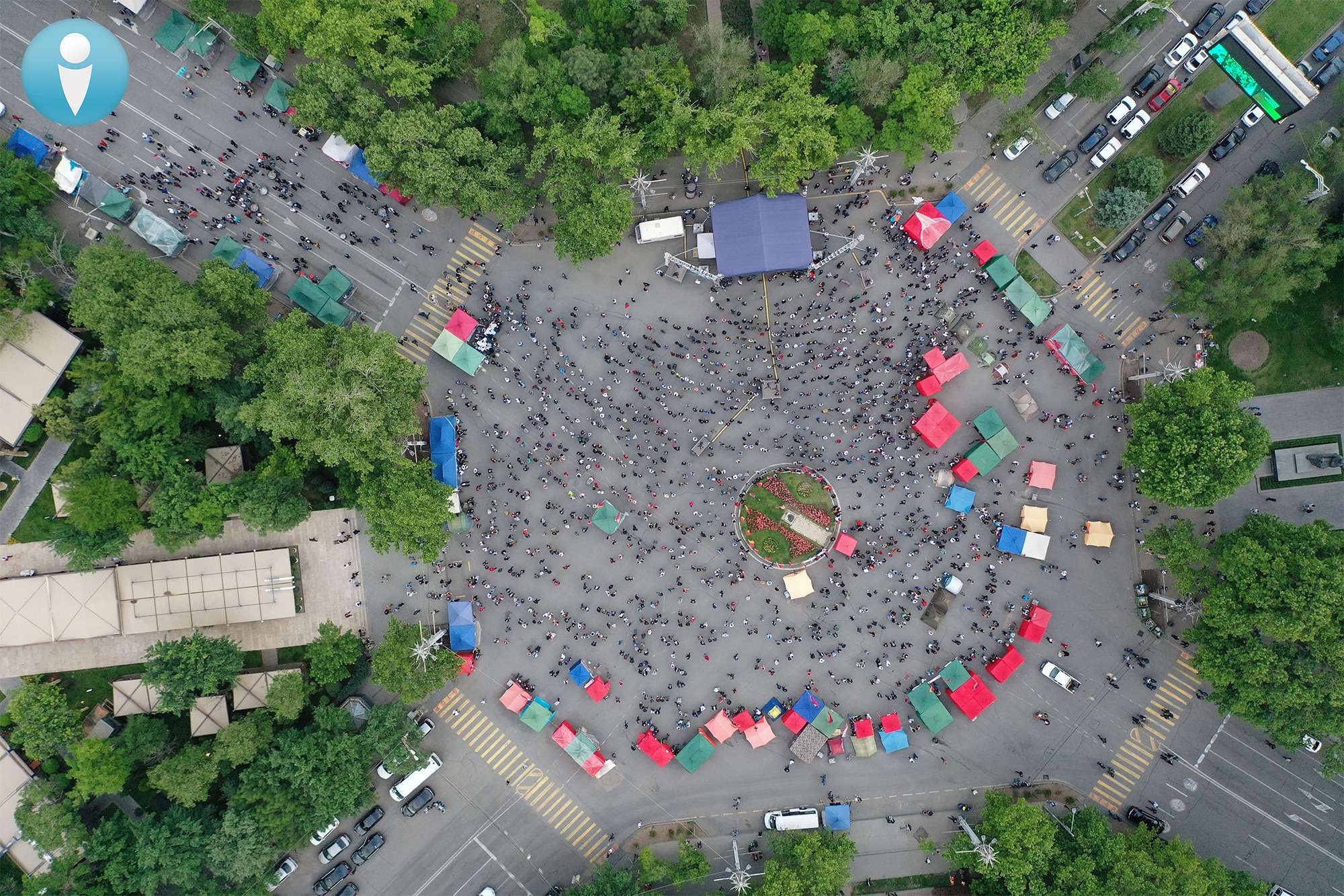 «Союз информированных граждан» подсчитал участников митинга посредством аэрофотосъемки