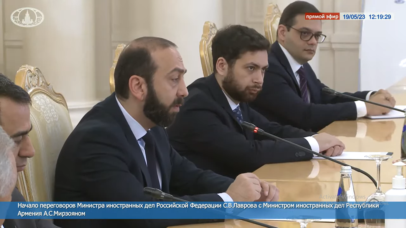 "We can state that the Lachin Corridor is not under the control of the Russian Federation;" Mirzoyan