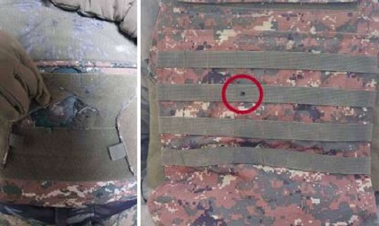 The Azerbaijani soldier shot at the Armenian soldier; The Ministry of Defence