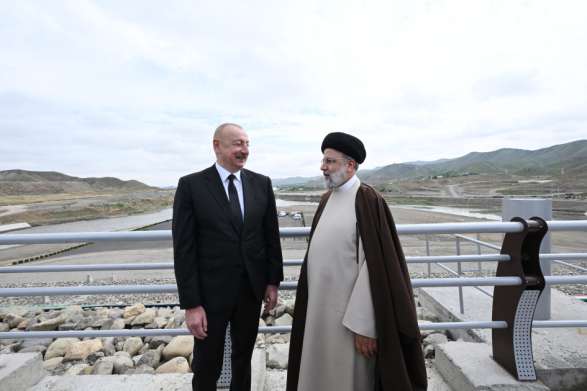 Ադրբեջանի ու Իրանի ​​սահմանին կայացել է Ալիևի և Ռաիսիի հանդիպումը