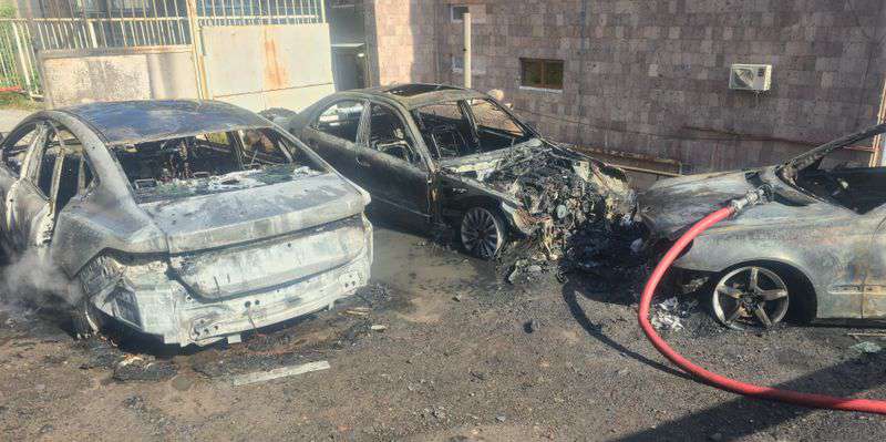 ՆԳՆ-ն նոր մանրամասներ է հայտնել ավտոմեքենաների վթարի ու հրդեհի վայրից
