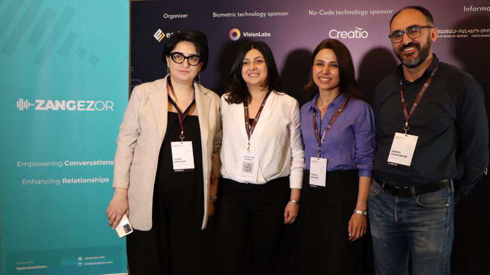 Team Solutions presented the Zangezor program at the 4Future Banking international conference