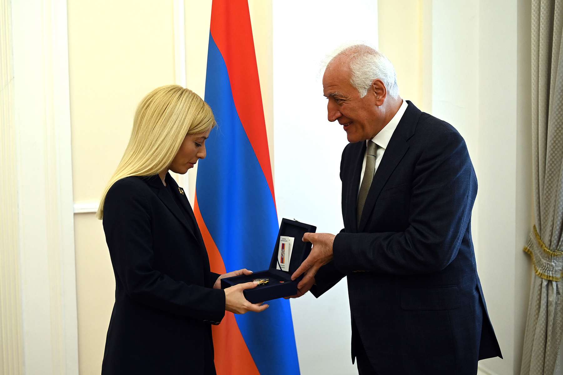 Annita Demetriou was awarded the Order of Friendship