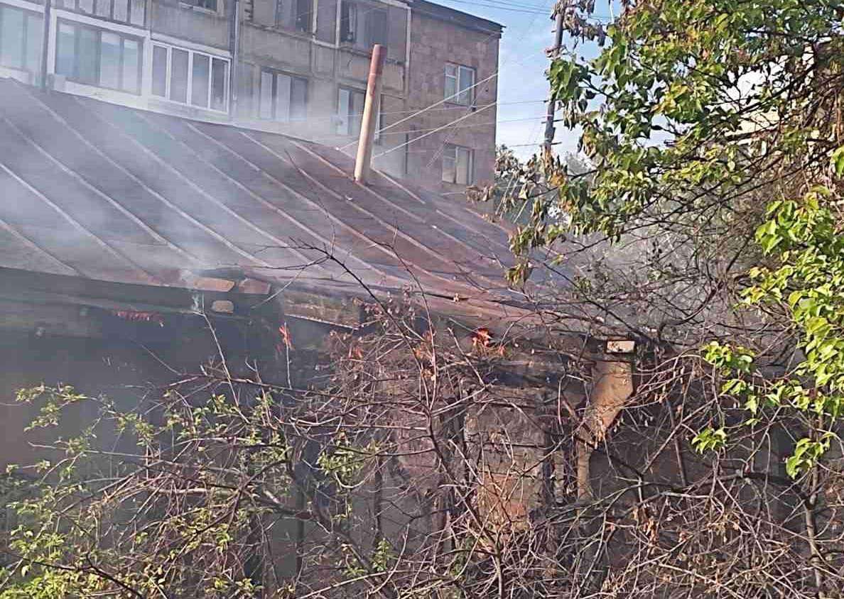 Հրդեհ Արամ Խաչատրյան փողոցում