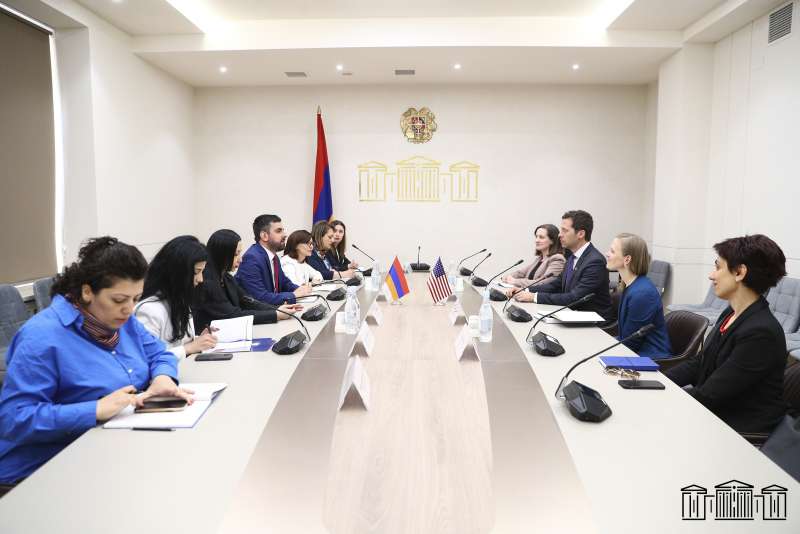 US Deputy Secretary of State Brandon Yoder visited the Parliament