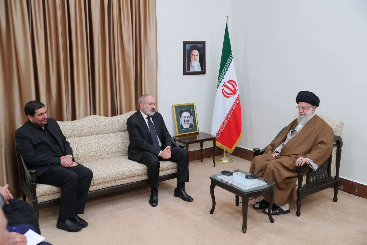 The Prime Minister of Armenia met the spiritual leader of Iran