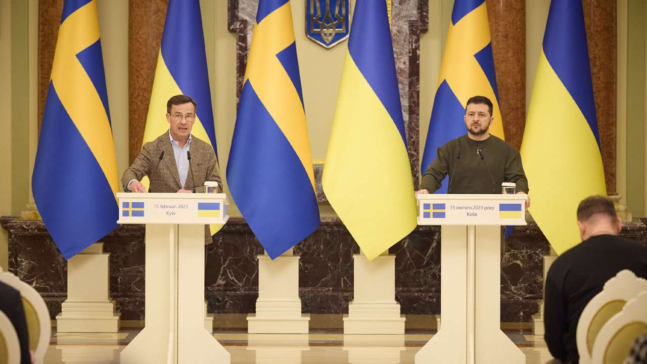 Sweden will allocate 6.4 billion euros in military aid to Ukraine