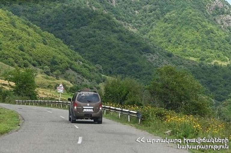 Motorways are passable on the territory of RA