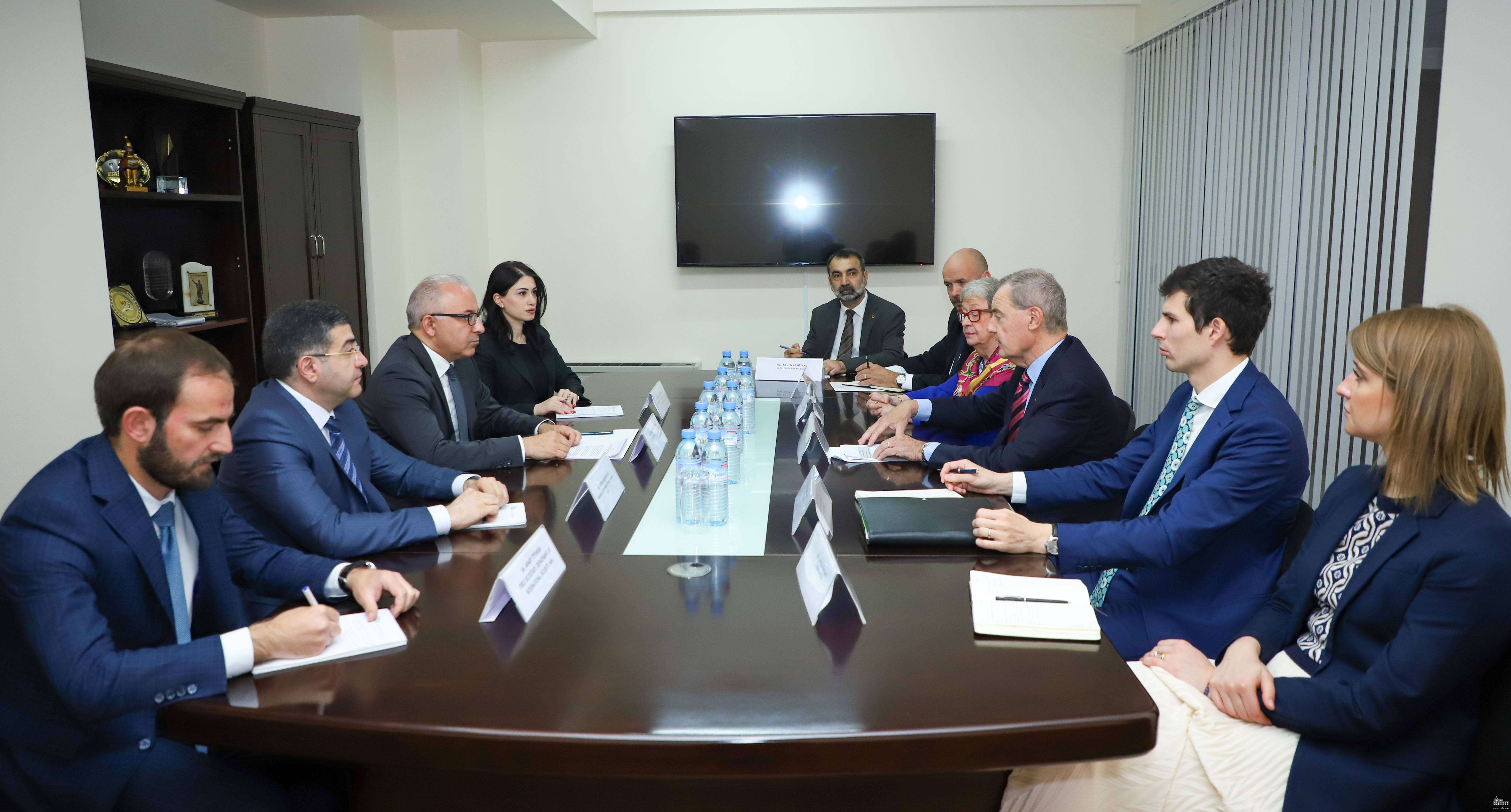 Issues related to RA-EU cooperation were discussed