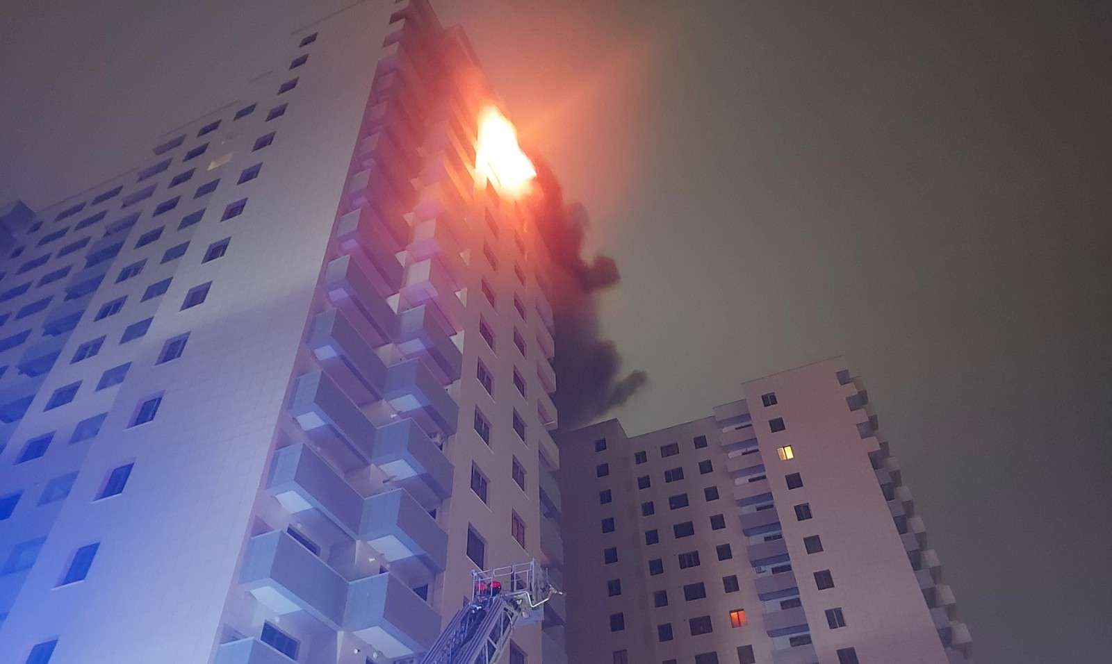 Հրդեհ Մոնթե Մելքոնյան փողոցում