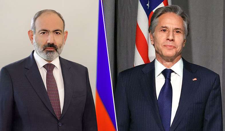 Блинкен предложил Пашиняну помощь в демаркации и делимитации границ