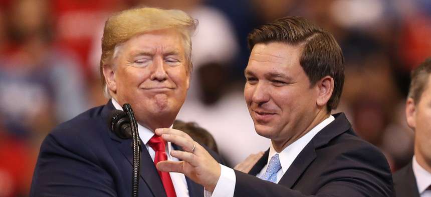 Who will lead the Republicans? Florida Governor de Santis, Trump's primary opponent