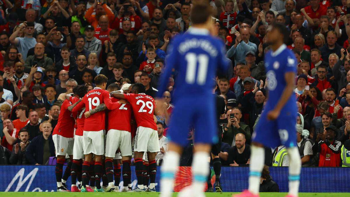 "Manchester United" defeats "Chelsea" and rises to the 3rd season (VIDEO)
