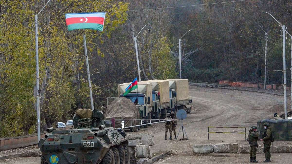 The checkpoint in the Lachin Corridor is a step towards establishing full control of Azerbaijan over Nagorno-Karabakh; ICG