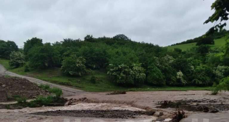 Վրաստանում որոշ գյուղեր հորդառատ անձրևների պատճառով մեկուսացված են