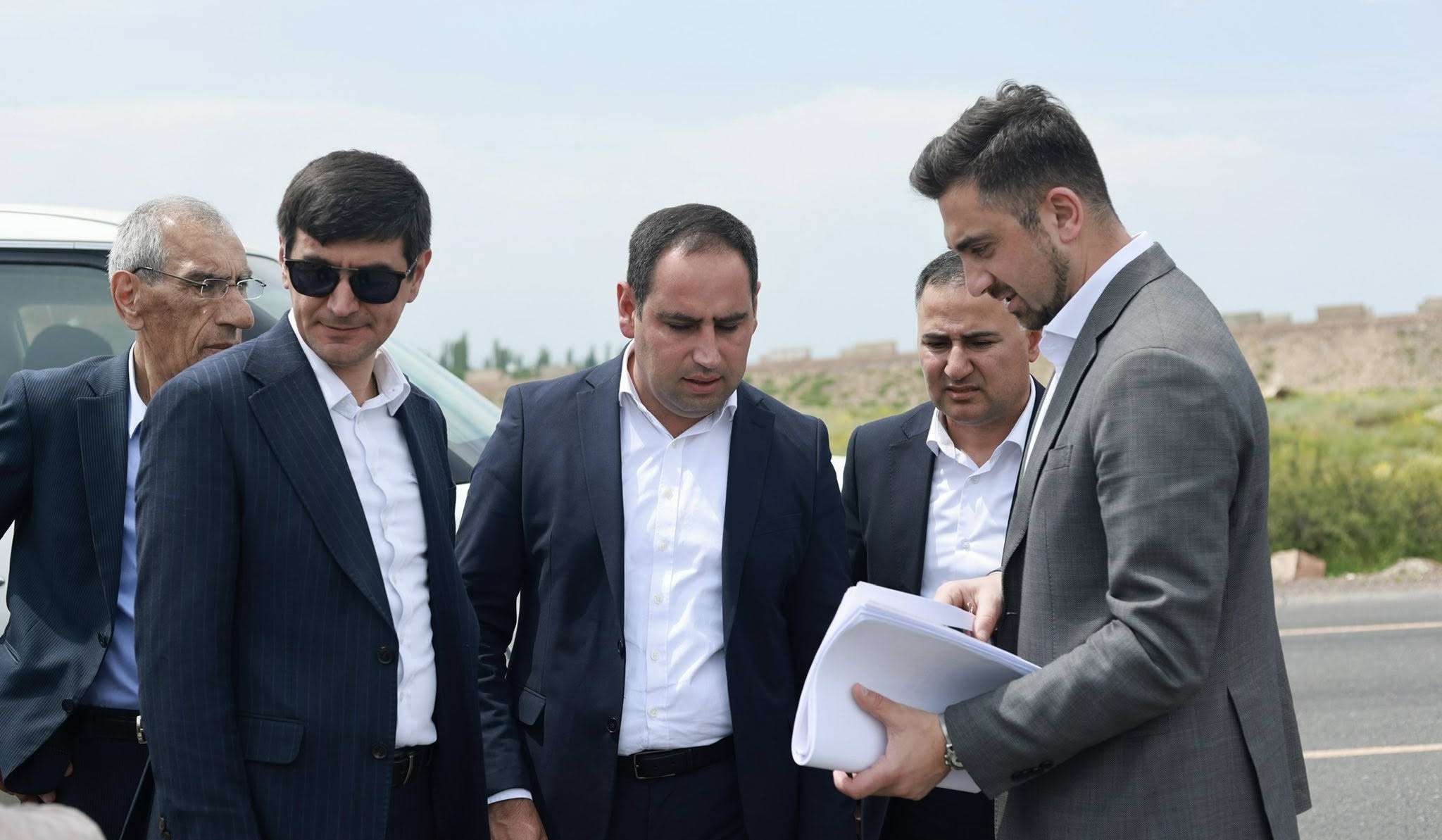 ՏԿԵ նախարարն այցելել է Հյուսիս-հարավի Աշտարակ-Թալին հատվածի շինհրապարակներ