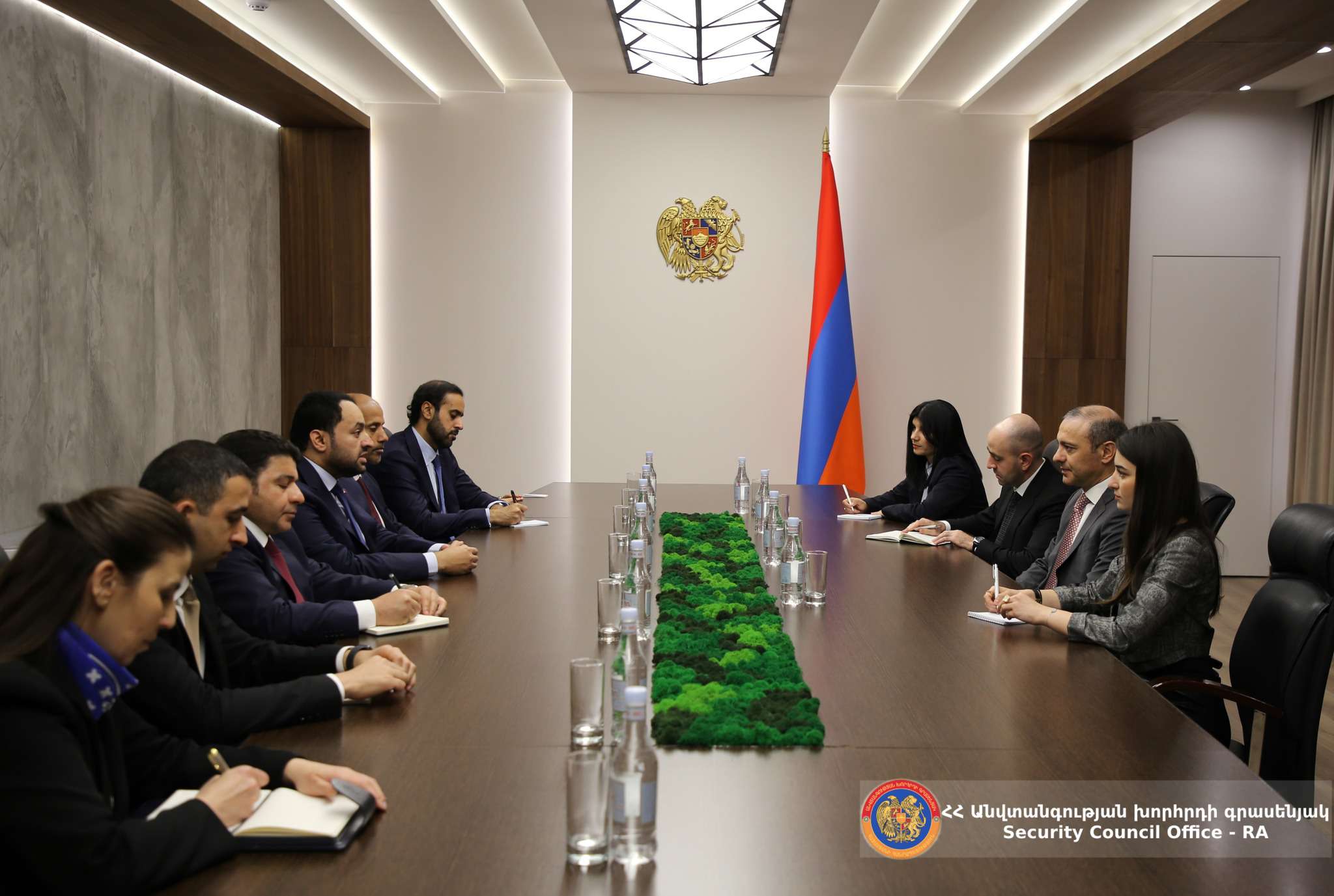 Grigoryan welcomed the visit of the Qatari State Minister to Armenia