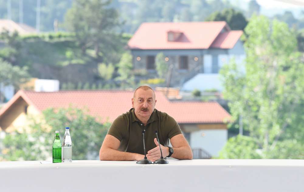 The Karabakh parliament should be dissolved, the element calling itself president should surrender; Aliev