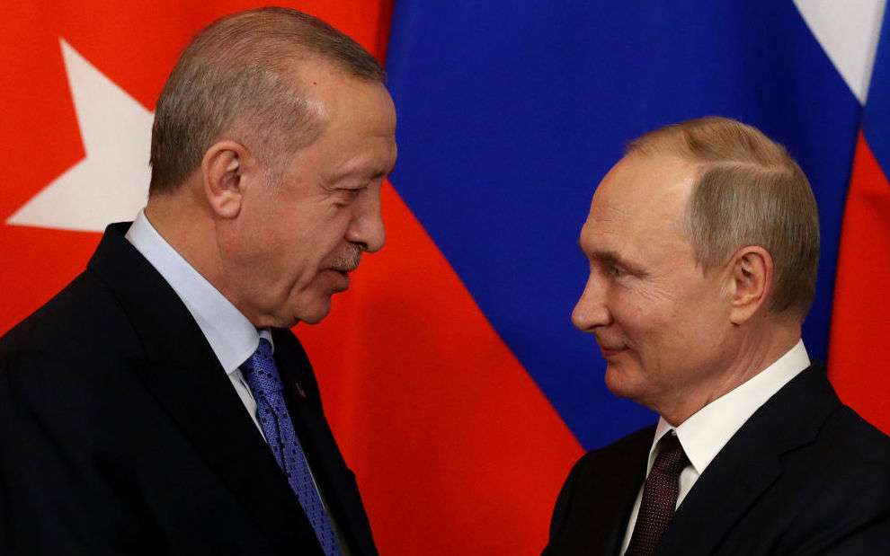 Պուտինը շնորհավորել է Էրդողանին