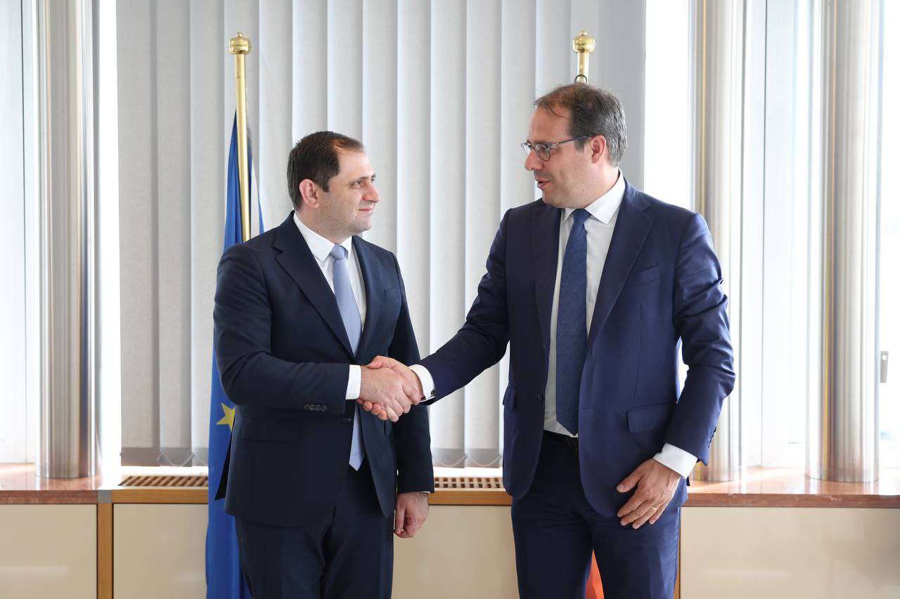 Papikyan met with the Deputy Prime Minister of Belgium. Issues of cooperation were discussed