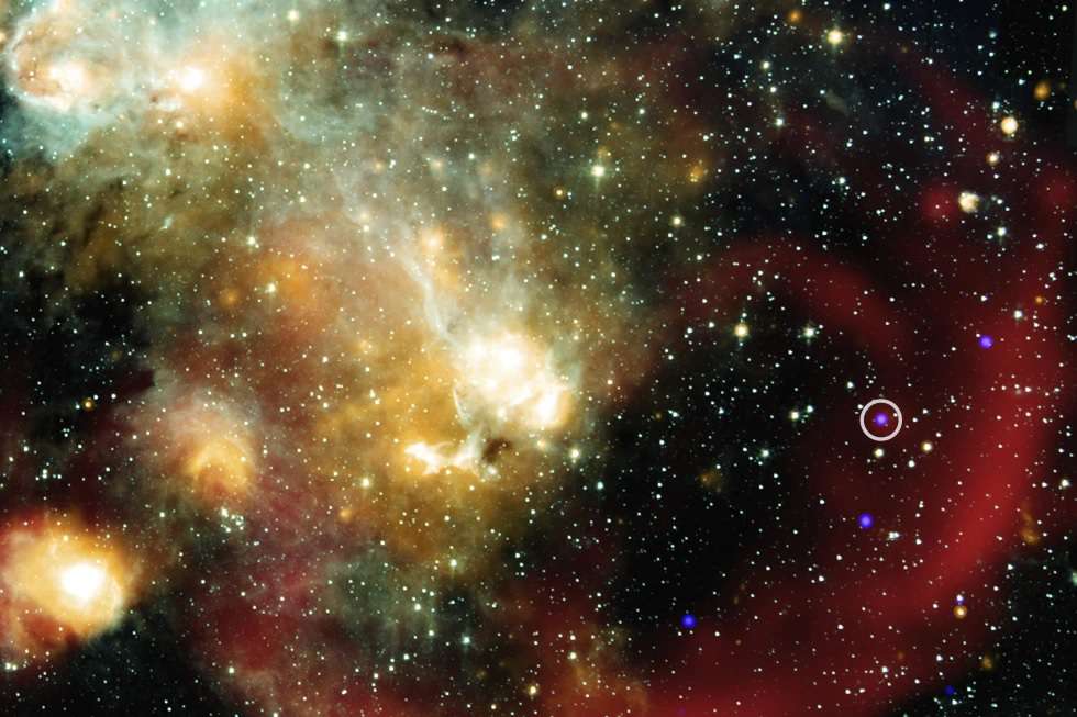 Astronomers have discovered an unusual object in the Milky Way