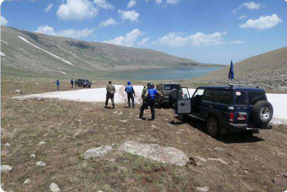 EU observers visited the Black Lake