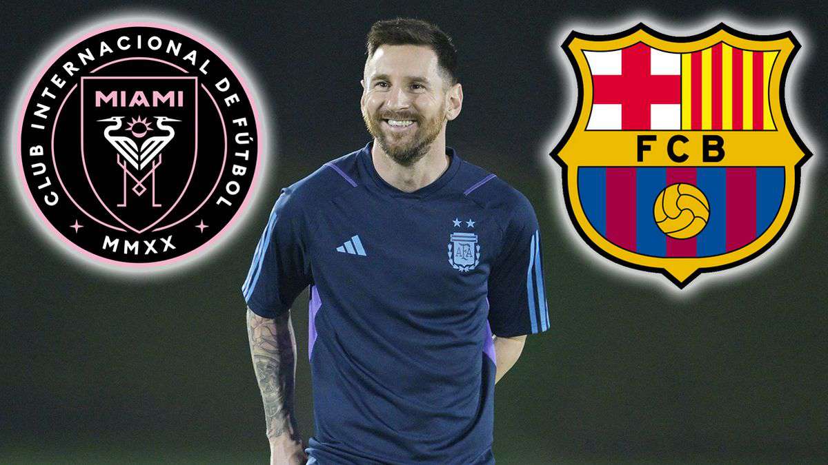 "Barcelona" and "Inter Miami" are working together on Messi's deal. L'Equipe