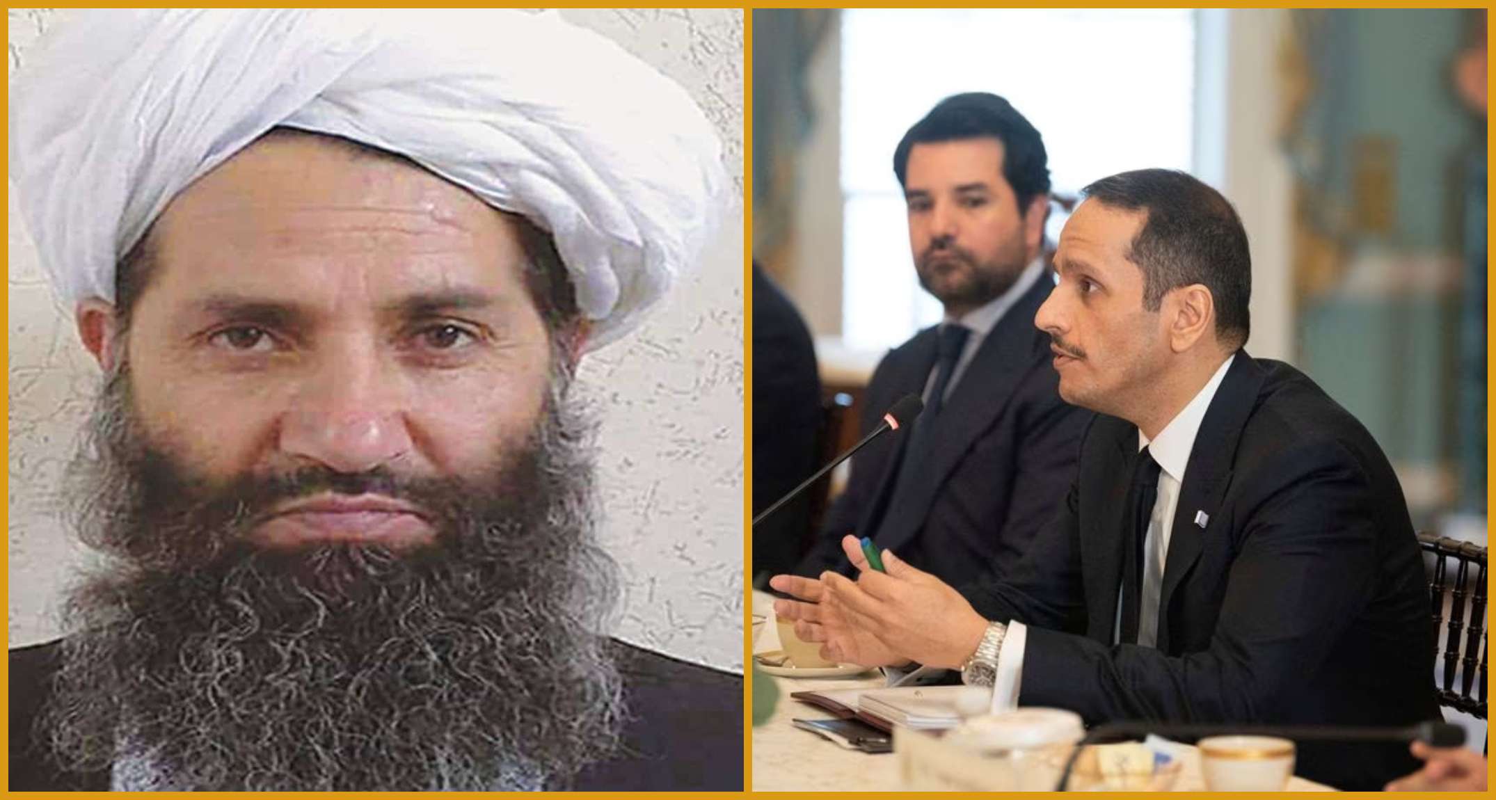 The Qatari prime minister and the Taliban leader held secret talks