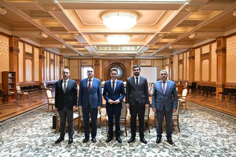 The delegation led by Sargis Khandanyan held several meetings in the Romanian Chamber of Deputies