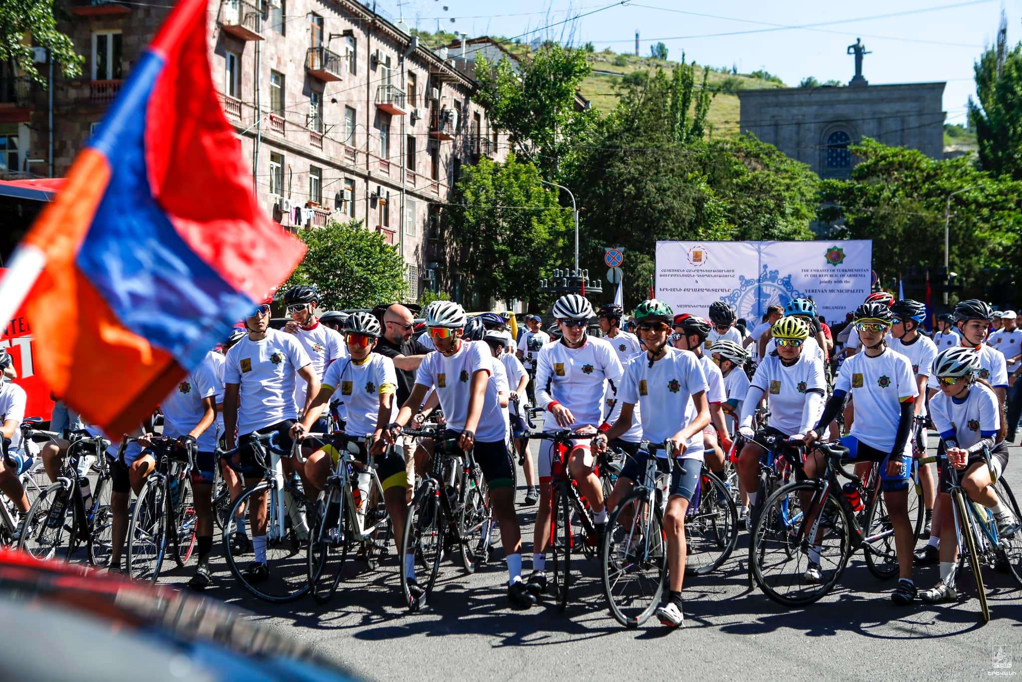 Երևանում անցկացվեց հեծանվաշքերթ