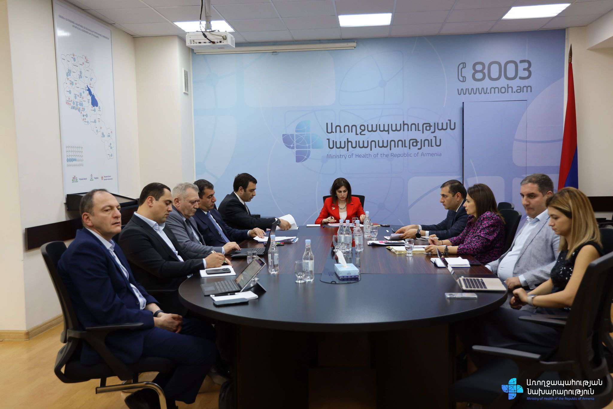 Ներկայացվել են հեղեղից տուժած մարզերում բնակչության բուժսպասարկման պատկերը