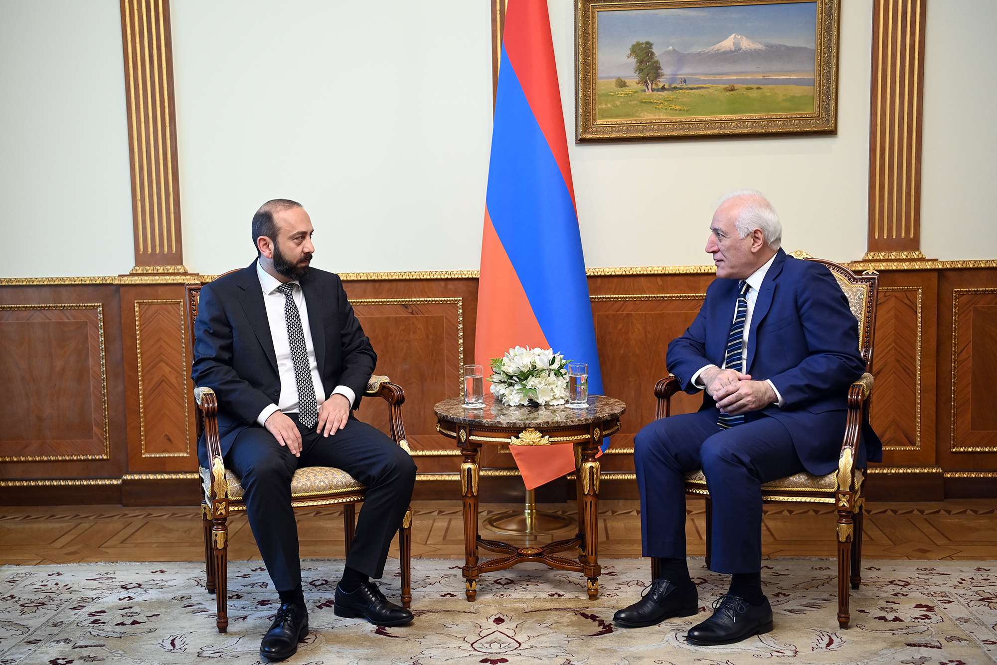 Նախագահն ընդունել է ԱԳ նախարար Արարատ Միրզոյանին