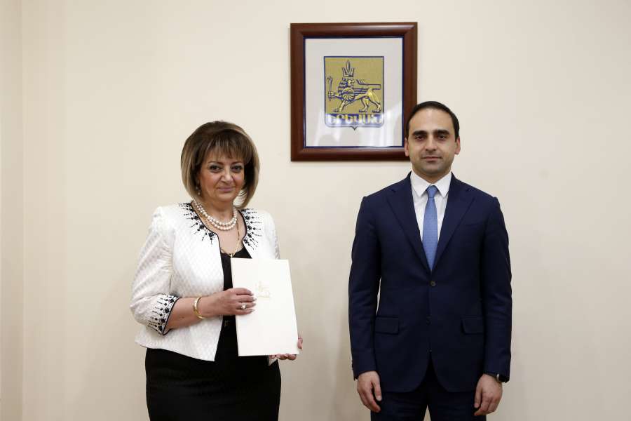 Երևանի քաղաքապետի շնորհակալագրեր՝ կանաչապատման ոլորտի գիտնականներին
