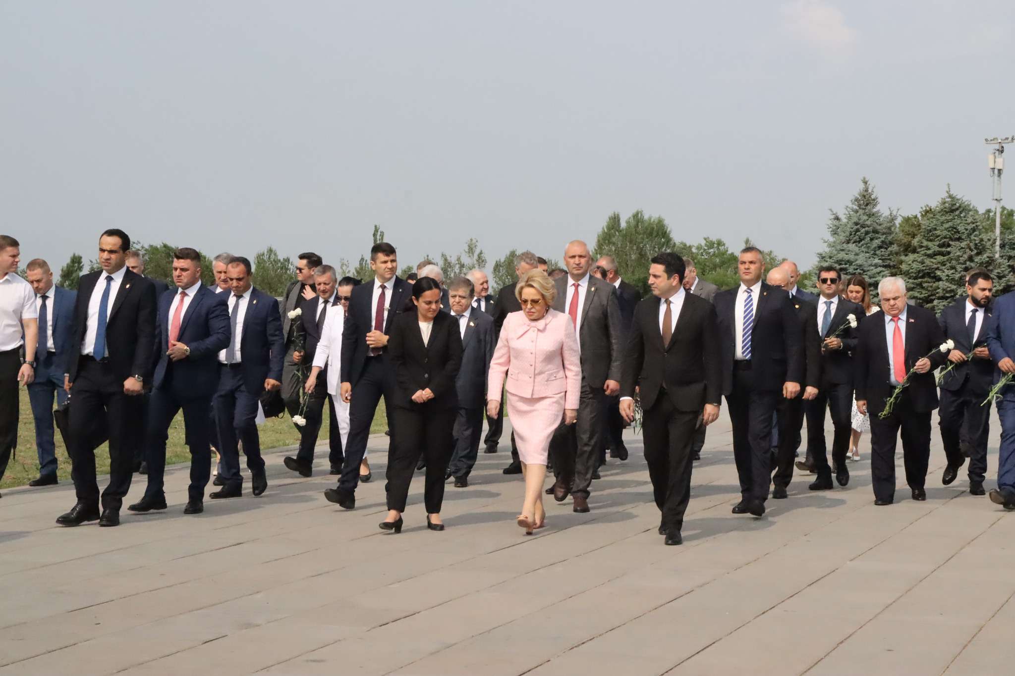 Մատվիենկոյի գլխավորած պատվիրակությունը այցելել է Ծիծեռնակաբերդ