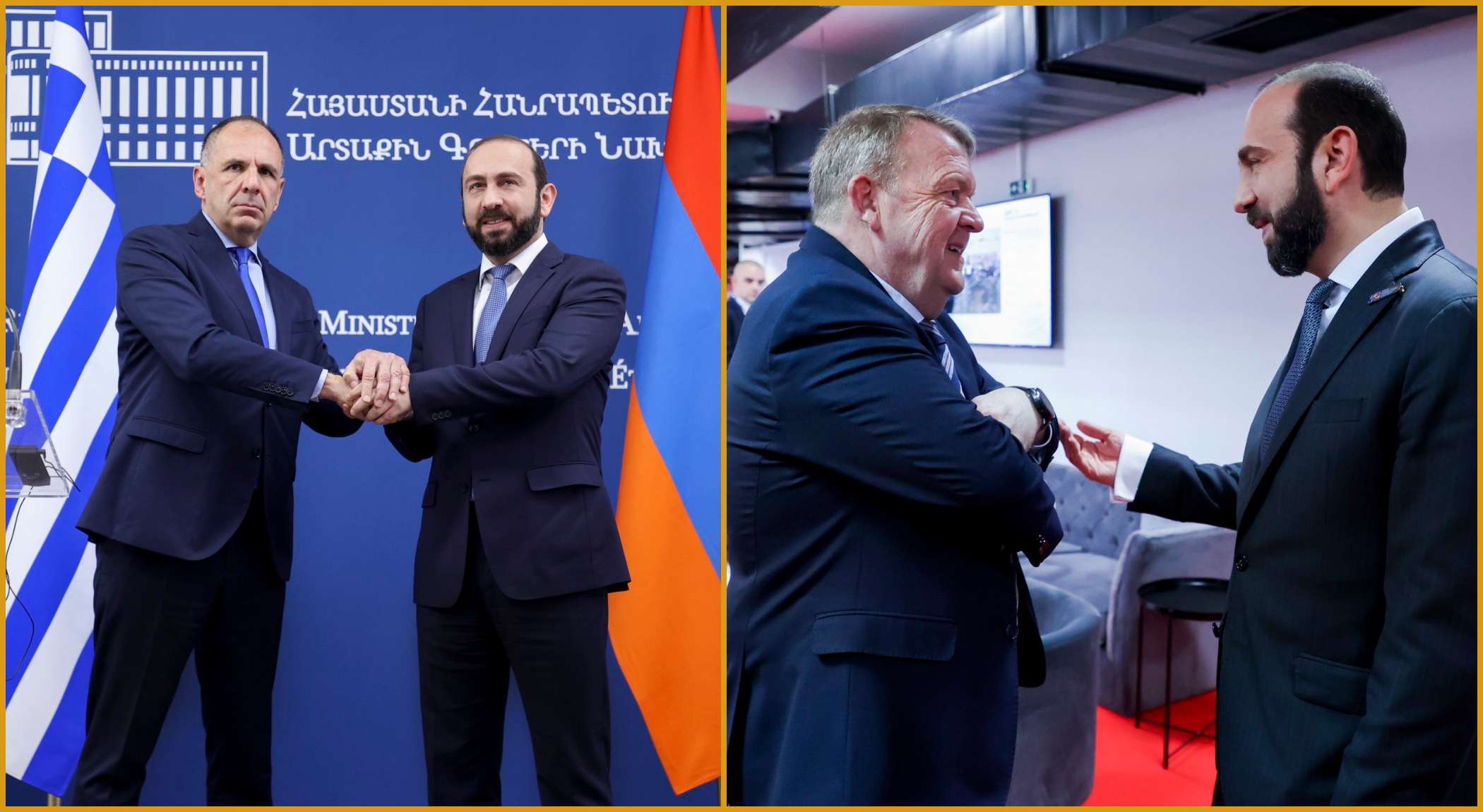Мирзоян поздравил своих греческих и датских коллег с избранием членом Совета Безопасности ООН