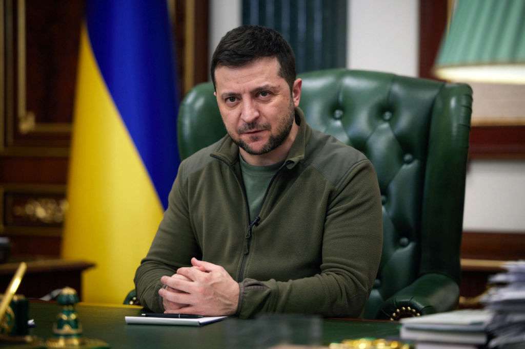 We are ready to meet with the Russians in a trilateral format. Zelensky