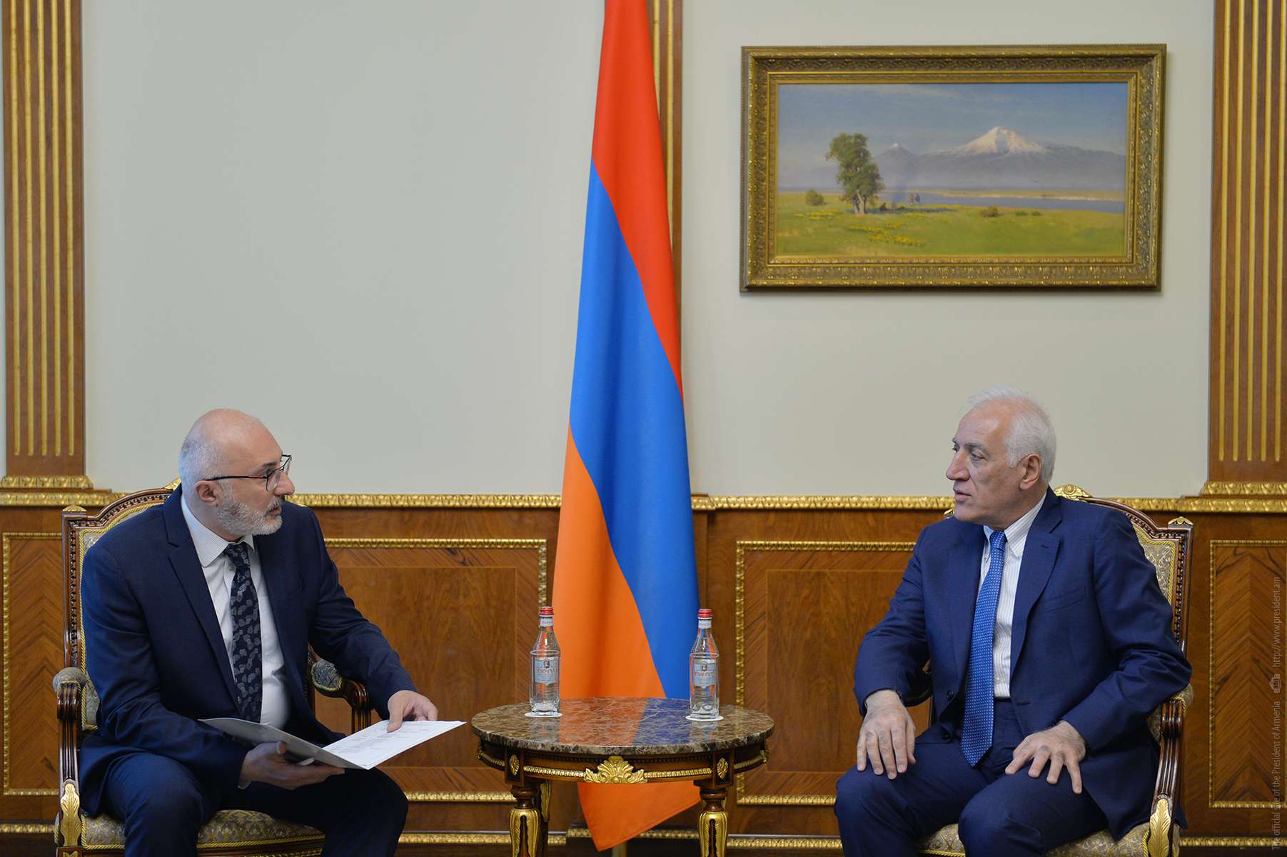 Президент принял директора Всеармянского фонда «Айастан»