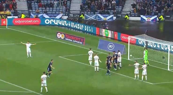 Ազգերի լիգա․ Հայաստանի հավաքականը զիջեց Շոտլանդիայի ընտրանուն