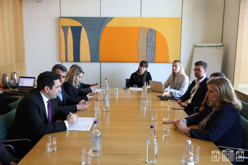 Armenia is interested in establishing stable foundations and developing multilateral relations with the UK; Alain Simonyan