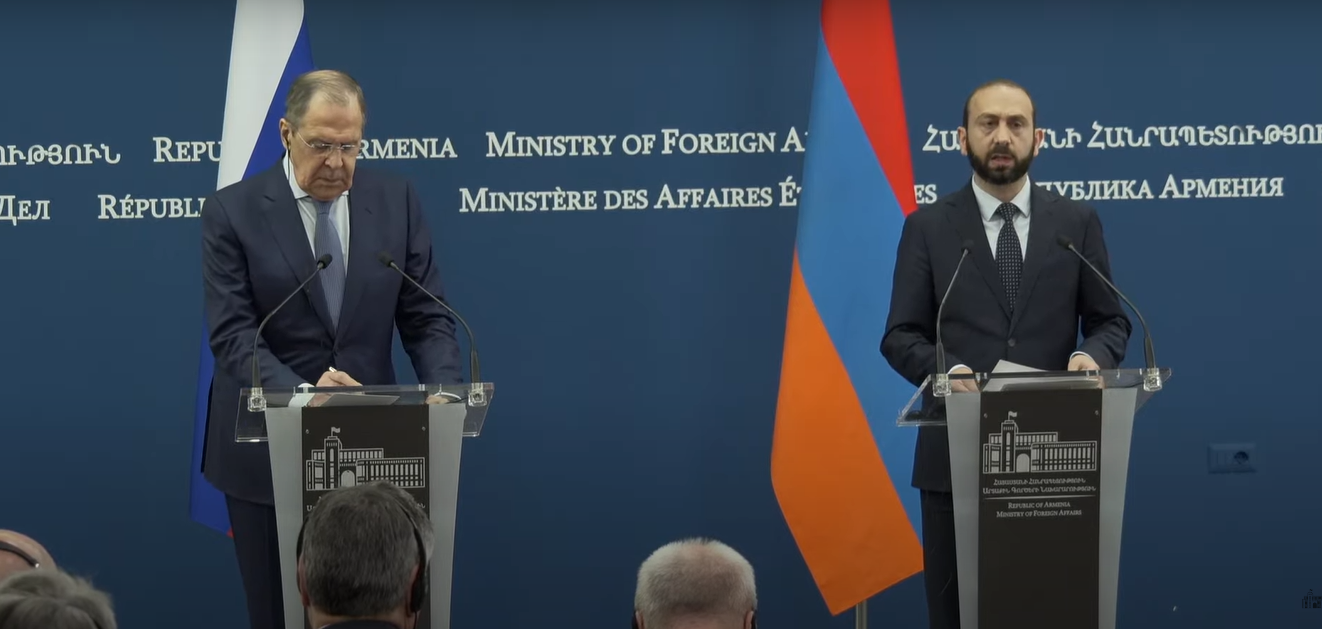 Пресс-конференция министров иностранных дел Армении и России (прямой эфир)