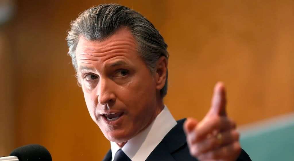 "Let him come and arrest me." California Governor