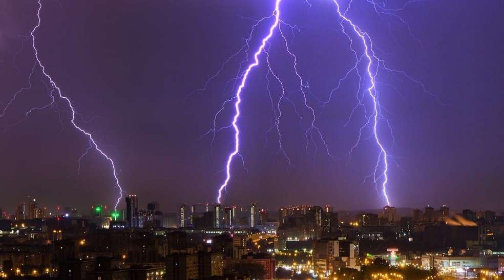Rain, thunder, hail are expected