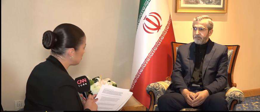 Iran is against changing the borders of the region. Bagheri