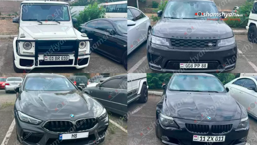 Հատուկ օպերացիա Երևանում․ հայտնաբերվել են գերձայնային խլացուցիչներով 2 տասնյակից ավելի ավտոմեքենաներ