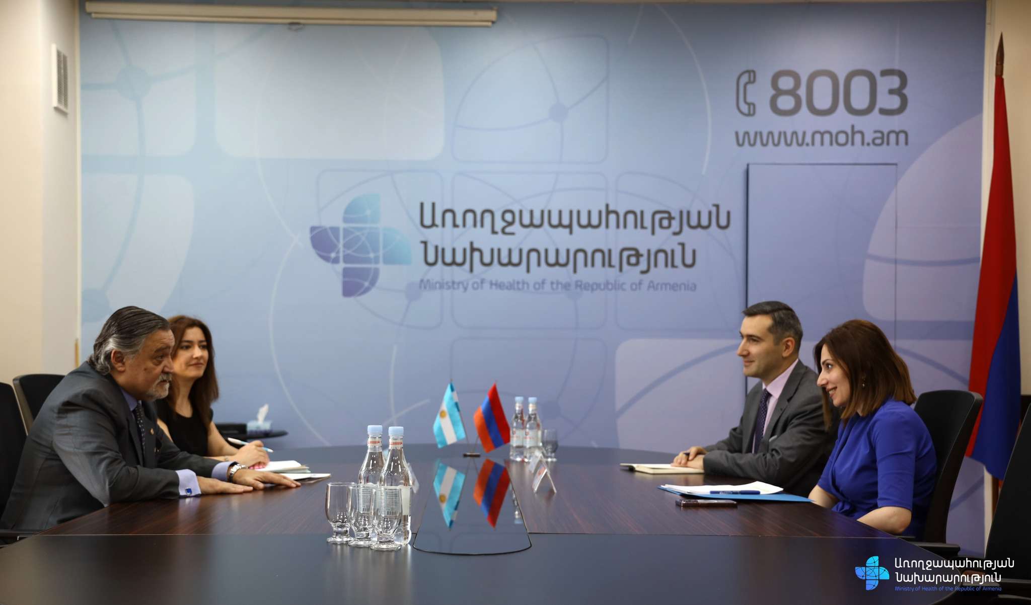 Ավանեսյանն Արգենտինայի դեսպանի հետ համագործակցության հարցեր է քննարկել