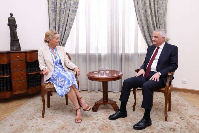 Mher Grigoryan received the newly appointed UN permanent coordinator in Armenia